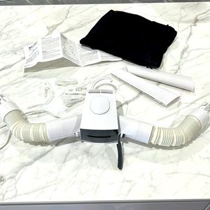 Portable gloves and shoes dryer.